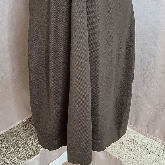 KIM ROGERS Amaretto Cowl Neck Sweater Dress XL - Picture 4 of 9